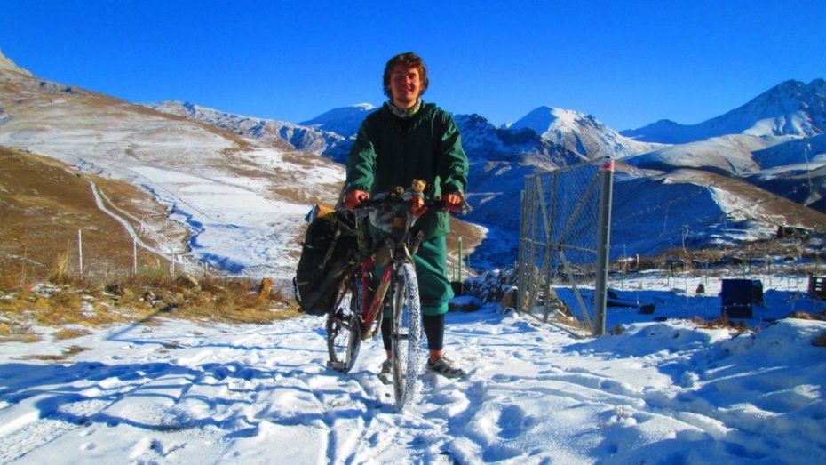 Путешествующий 1,5 года велосипедист расскажет воронежцам о пути в 30 тыс км