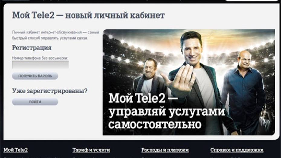 В Воронежской области 25,7% абонентов Tele2 пользуются личным кабинетом