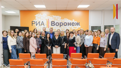 Председатель Союза журналистов России Владимир Соловьев ответил на вопросы сотрудников РИА «Воронеж»