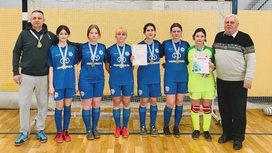 Воробьевские футболистки победили в областном этапе общероссийского турнира по мини-футболу
