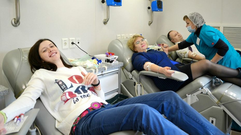 Семилукские доноры установили рекорд по количеству собранной крови