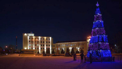 В Лисках 1 декабря приступят к установке главной городской елки
