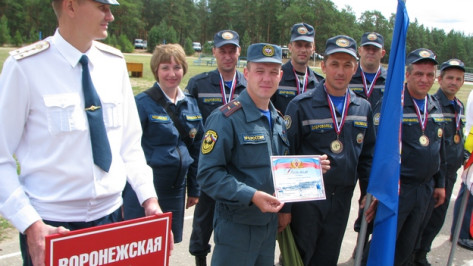 Кантемировцы представили область на соревнованиях по пожарно-прикладному спорту ЦФО