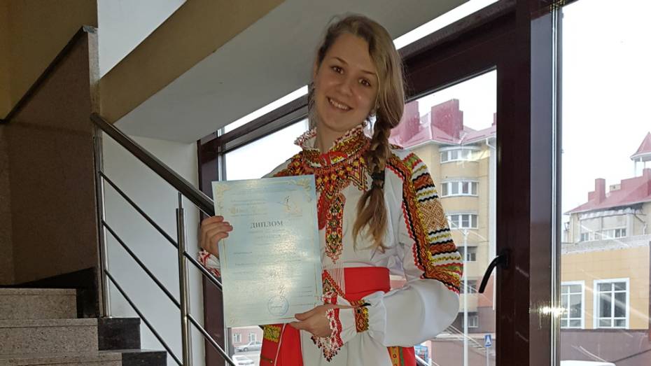 Подгоренская солистка стала лауреатом областного конкурса «Святая Россия»