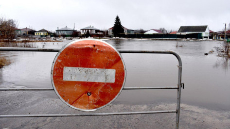 В Калачеевском районе Воронежской области объявили режим ЧС из-за паводка
