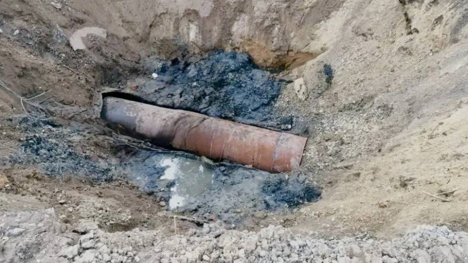 Воронежцам рассказали, как проходят работы на поврежденном коллекторе в Левобережном районе