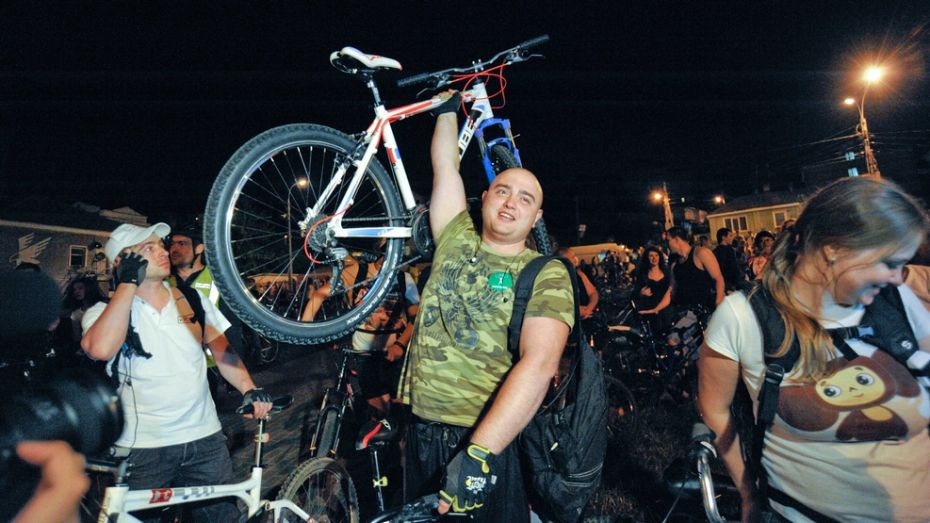 Воронежец подарит велосипед участнику Велоночи