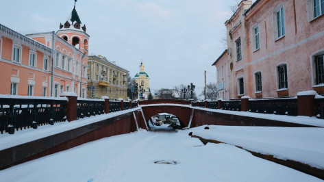 В Воронеже показали ход противоаварийных работ на подпорной стене Каменного моста