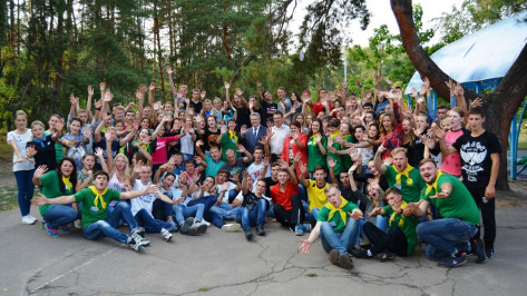 В Россошанском районе молодежный слет собрал более 120 человек