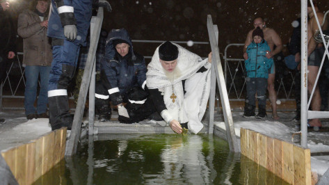 Воронежцам рассказали о погоде на Крещение
