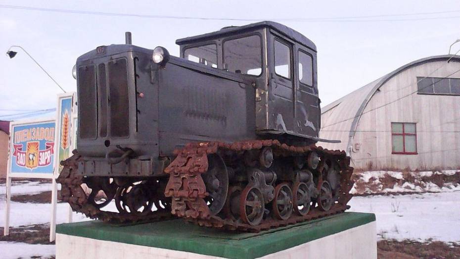 В Воронежской области установят памятник трактору Т-74