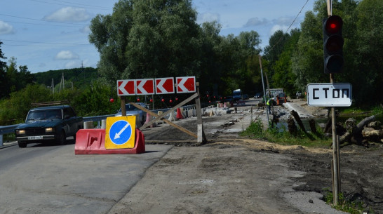 Под Рамонью отремонтируют мост через реку Воронеж