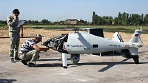 Военные испытали новейший вертолет-беспилотник в небе над Воронежем 