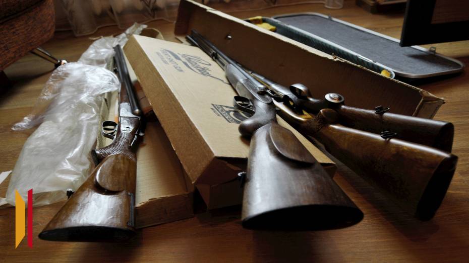 За прошлую неделю в Воронежской области росгвардейцы изъяли 12 единиц оружия