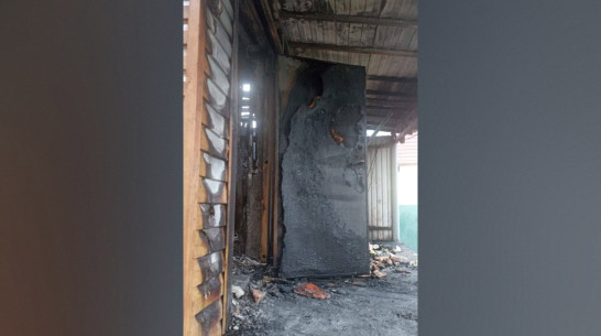 Воронежцы показали последствия пожара в доме в Левобережном районе: видео
