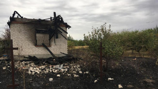 Под Воронежем пенсионер нечаянно сжег дачу соседа