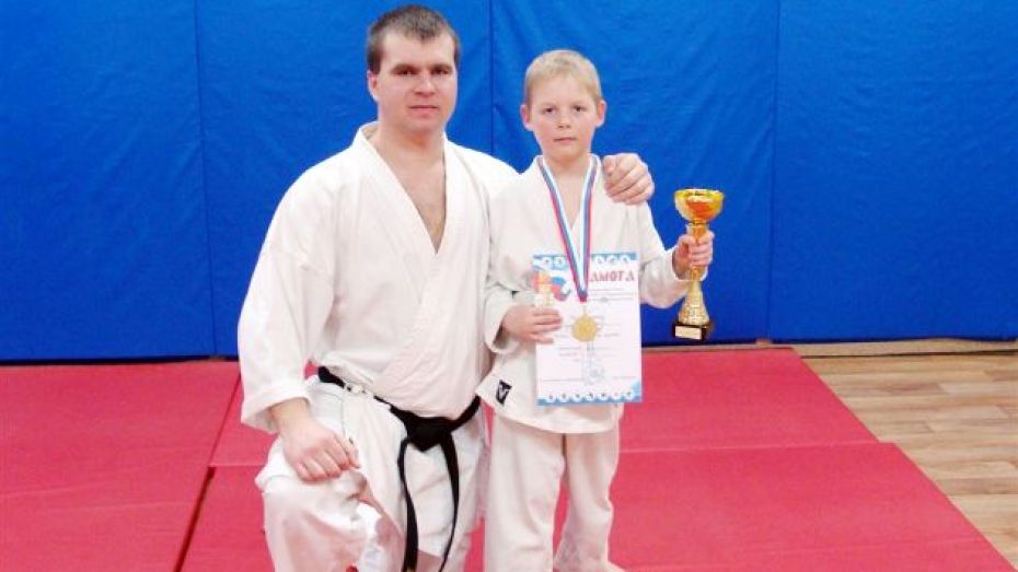 Кубок Черноземья по каратэ WKF завоевал 8-летний хохольский спортсмен