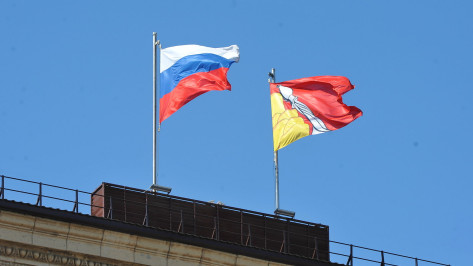 Губернатор Александр Гусев поздравил воронежцев с Днем Государственного флага