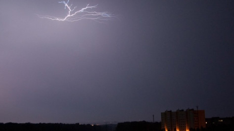 В Воронежской области рыбак умер после удара молнии