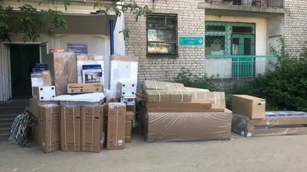 Россошанские волонтеры доставили 2 тонны гуманитарной помощи в госпиталь в ЛНР