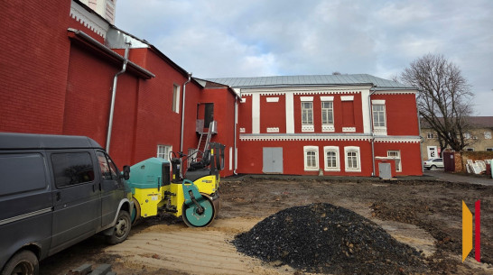 В Острогожске отремонтируют внутренний фасад здания историко-художественного музея