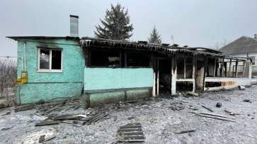 Под Воронежем при пожаре в частном доме погиб 38-летний мужчина