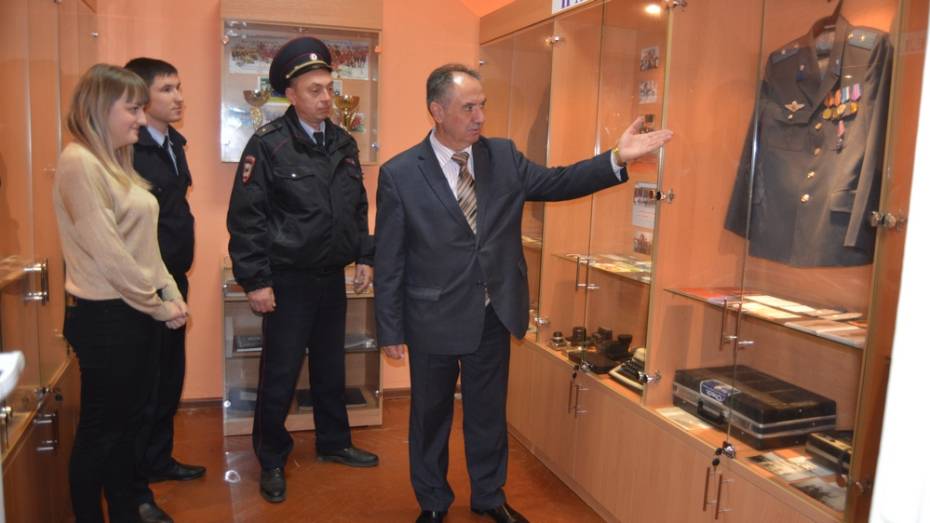 В россошанском отделе полиции открыли музей