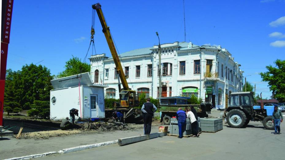 В Калаче началась реконструкция центральных городских улиц
