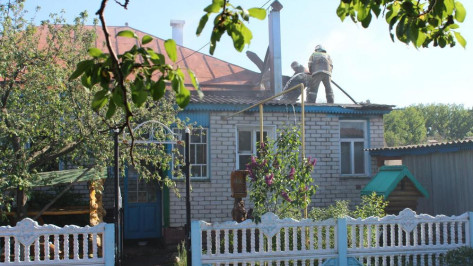В Терновском районе при пожаре в собственном доме погиб мужчина