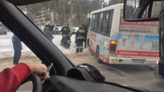 В Воронеже маршрутный «ПАЗ» сбил мужчину и женщину