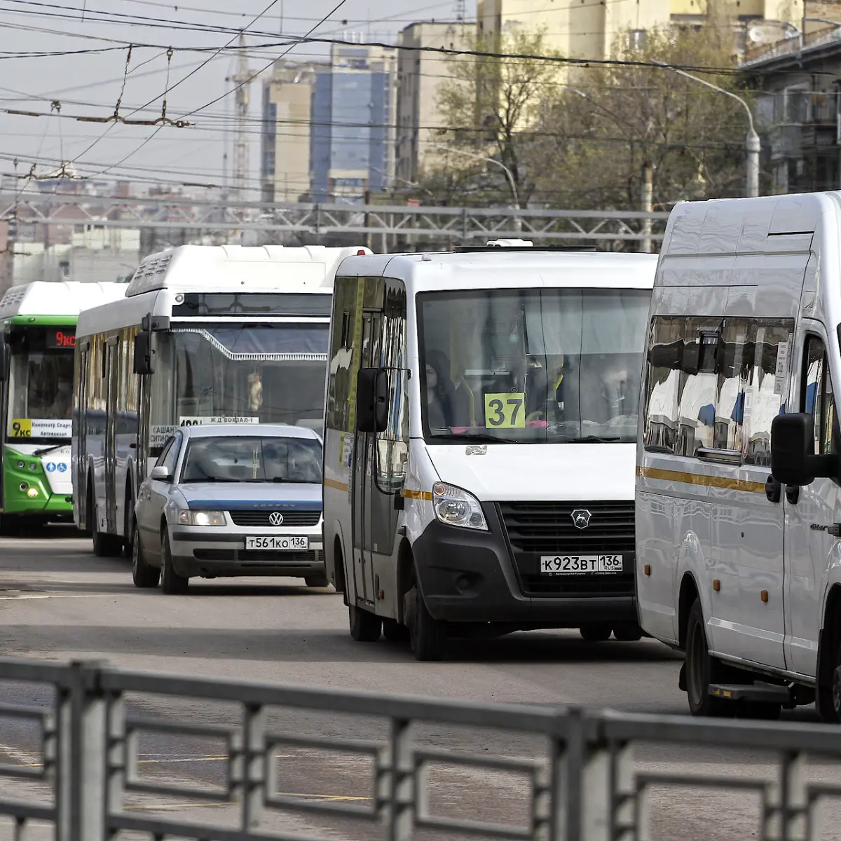 В Воронеже в тестовом режиме поменяли автобусный маршрут №37