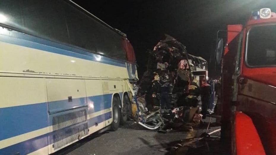 Врачи рассказали о состоянии пострадавших в ДТП с 2 пассажирскими автобусами под Воронежем