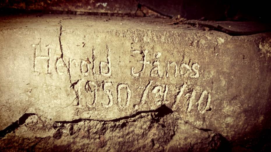 В Воронеже на проспекте Труда обнаружили «автограф» пленного венгра