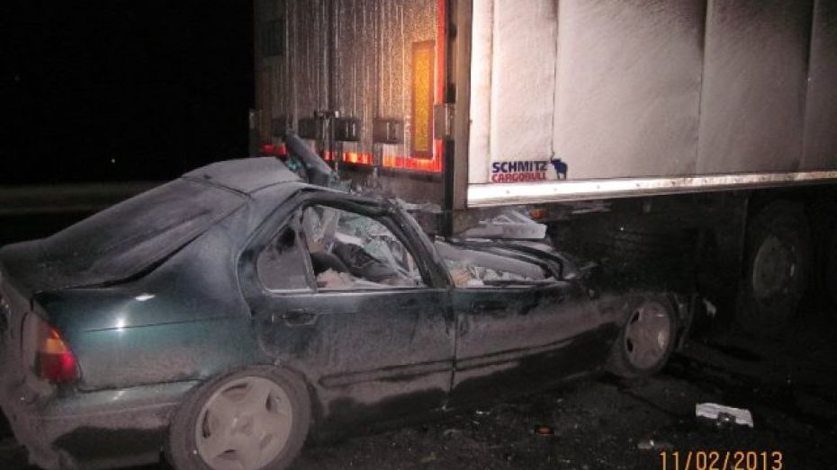 В Новоусманском районе в ДТП погибли четыре человека
