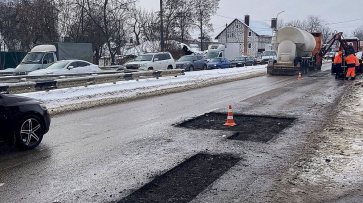 Стало известно, где в Воронеже на этой неделе проведут ямочный ремонт