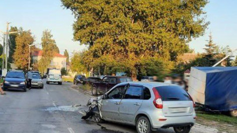 Под Воронежем пьяный водитель вылетел на встречную полосу: пострадал 37-летний мужчина