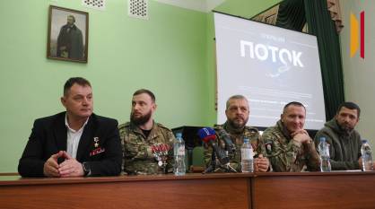 «Нет ничего невозможного для русского солдата»: участники операции «Поток» встретились с воронежцами