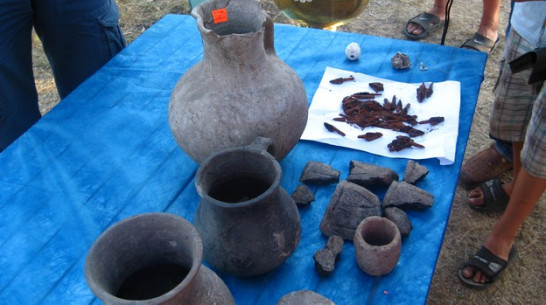 Репьевские археологи  нашли в таловском кургане захоронение жрицы эпохи бронзового века