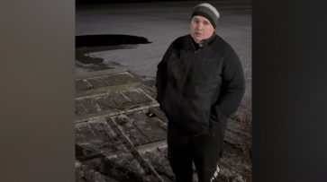 Под Воронежем мужчина спас провалившегося под лед на реке ребенка