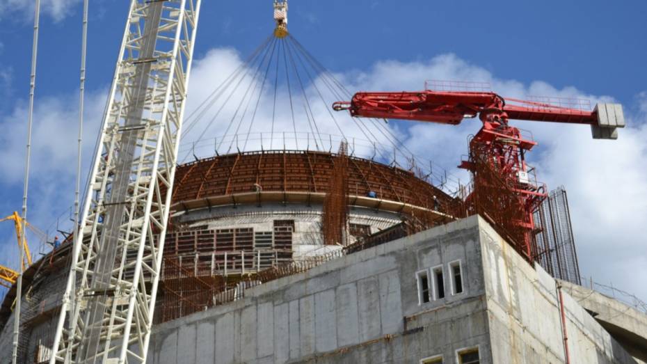 На Нововоронежской АЭС начали монтаж второго яруса купола энергоблока №7