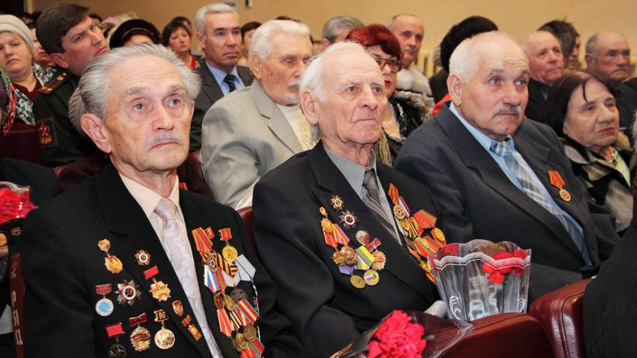 В Панино ветеранов поздравили с Днем защитника Отечества