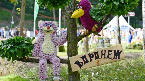 В Воронеже на фестивале «Город-сад» представят более 100 композиций