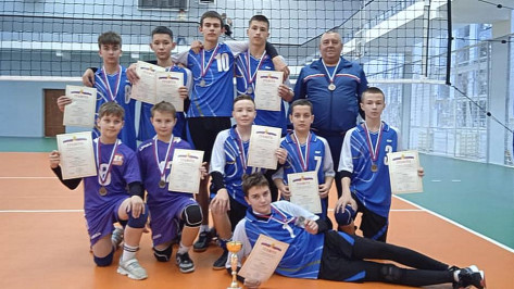 Волейболисты из Калача стали призерами первенства Воронежа