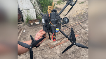Самодельный вражеский квадрокоптер сбили по соседству с Воронежской областью