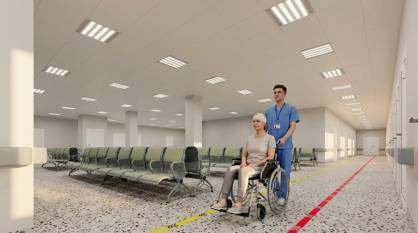 Реконструкцию приемного отделения БСМП №1 в Воронеже планируют завершить до конца года