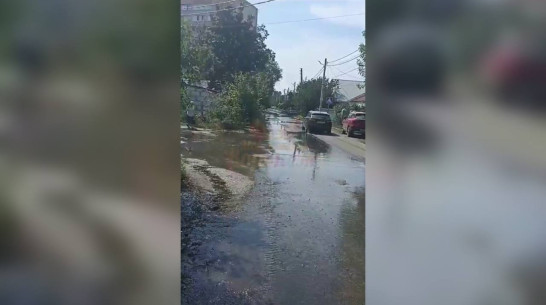 Жители улицы Варшавской в Воронеже пожаловались на трехдневное отсутствие воды