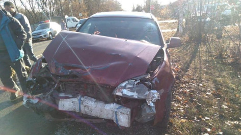 В Борисоглебске столкнулись ВАЗ и Chevrolet: пострадали 5 человек 