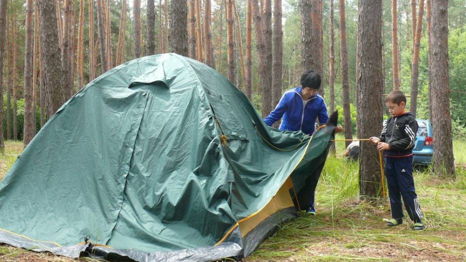 В Грибановском районе прошел молодежно-семейный палаточный сбор «Савала-11»