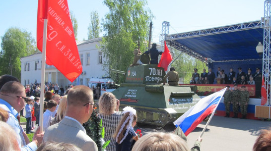 В День Победы по Эртилю прошли «танки»