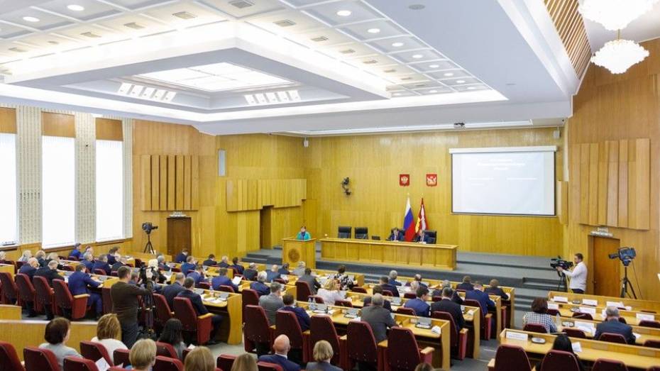 Воронежская областная Дума приняла блок экономических законов